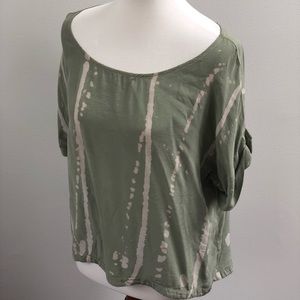 gypsy 05 • 100% silk tee in sage green